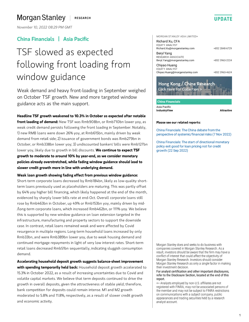 2022-11-10-Morgan Stanley-China Financials TSF slowed as expected following front loa...-991668292022-11-10-Morgan Stanley-China Financials TSF slowed as expected following front loa...-99166829_1.png